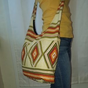 Woven Boho Sling Bag